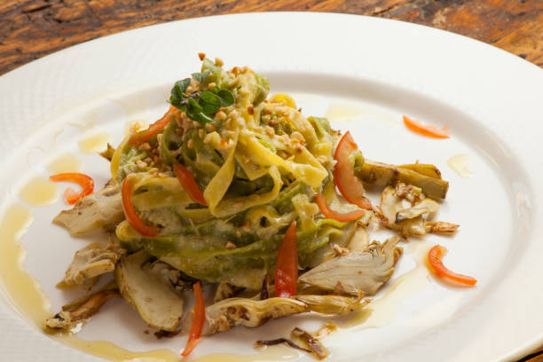 Fresh Pasta With Artichokes