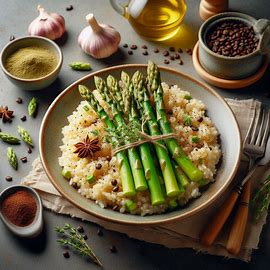 Asparagi Caffè Risotto Gourmet Slimmyitalia